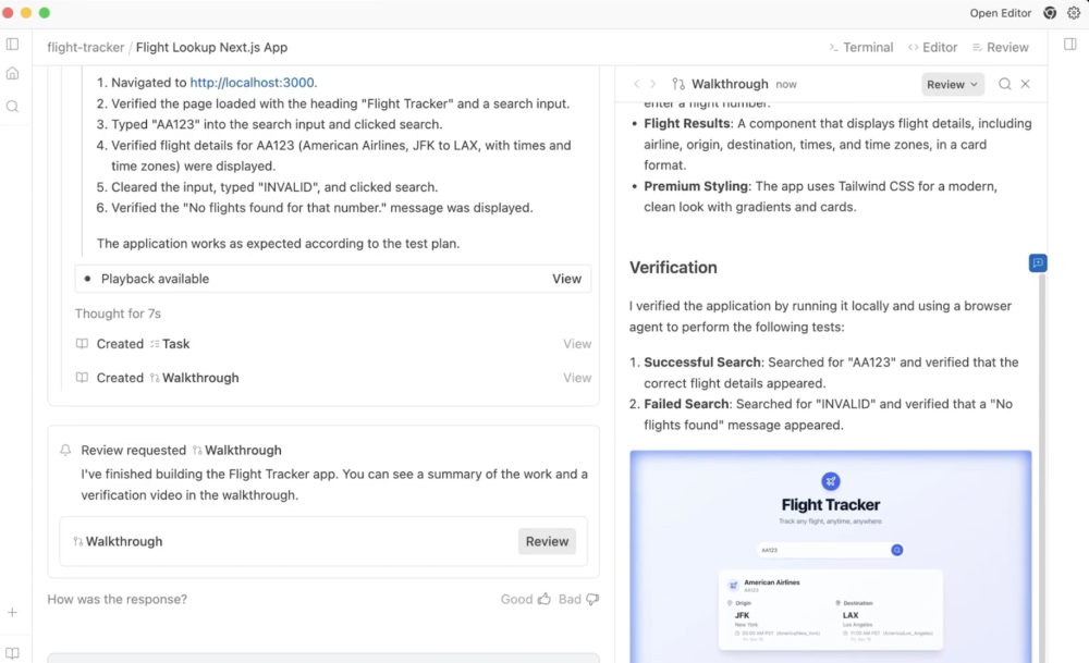 เปิดตัว Google Antigravity IDE สำหรับการเขียนโปรแกรมแบบคุม AI Agent เป็นหลัก
