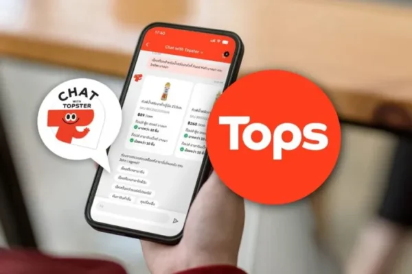 ท็อปส์ เปิดตัว AI Chatbot เจนใหม่ เช็กสต๊อกสินค้าในร้านได้