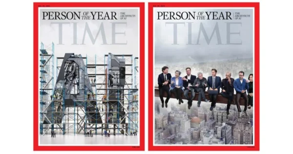 TIME ประกาศให้กลุ่ม “สถาปนิกแห่ง AI” เป็นบุคคลแห่งปี 2025