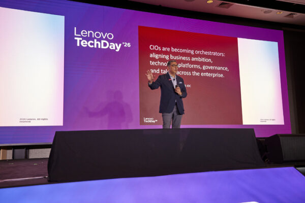 ผลสำรวจ CIO playbook 2026 จากเลอโนโว เผย องค์กรในอาเซียนพลัส กว่า 96% เตรียมเพิ่มงบการลงทุนด้าน AI อีก 15% ในปีนี้