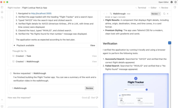 เปิดตัว Google Antigravity IDE สำหรับการเขียนโปรแกรมแบบคุม AI Agent เป็นหลัก