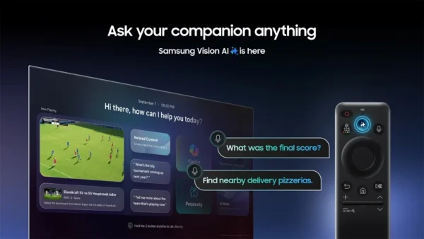 Samsung ปล่อยอัพเดต Vision AI Companion ผู้ช่วย AI สำหรับทีวี เข้าใจภาพบนจอ