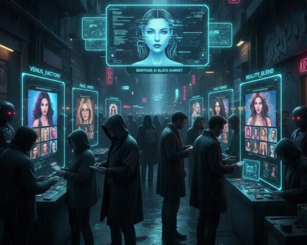 โลกตลาดมืดของ Deepfake AI