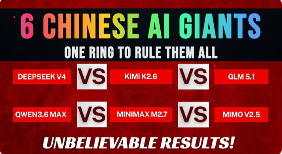 ผ่าขุมพลัง 6 AI จีน ใครคือเจ้าแห่งการเขียนโค้ดและเหตุผล?
