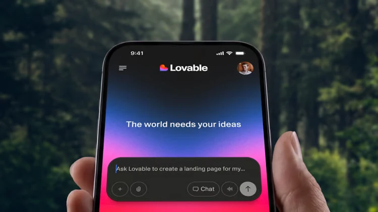 Lovable ออกแอพมือถือ สั่ง AI ช่วยเขียนโค้ดได้จากนอกบ้าน